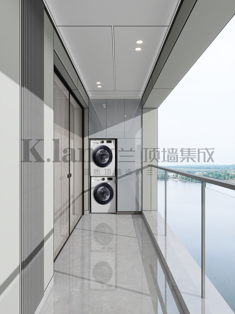 凱蘭集成吊頂鋁蜂窩大板鋁墻板